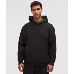 Lululemon-Men-Heavyweight Soft Jersey Pullover Hoodie-Black